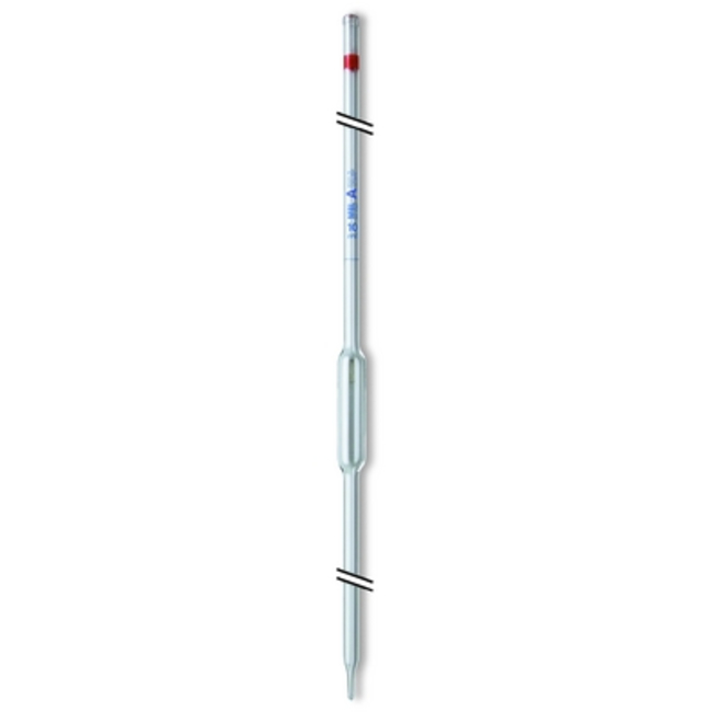 Bulb Pipettes, One Mark, Class AS, Certified, ISO 648, DIN 12691