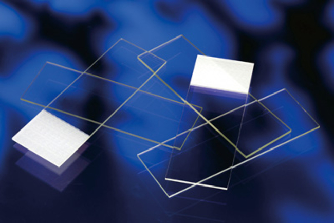 Microscope Slides with Ground Edges