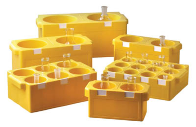 Flask transport box polypropylene