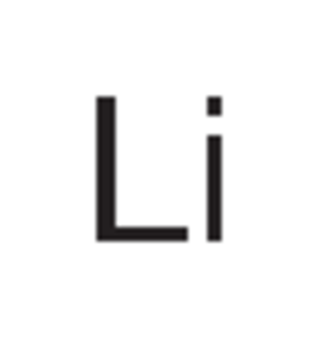 Lithium, AAS standard solution, Specpure&trade; Li 1000&mu;g/mL