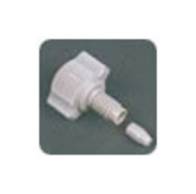 Fingertight Two-Piece, Double-Wing, Natural PEEK, 1/16 in. OD Tubing, 10-32 Coned