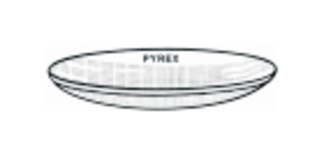 PYREX&trade; Watch Glass/Beaker Cover with Fire-Polished Edges