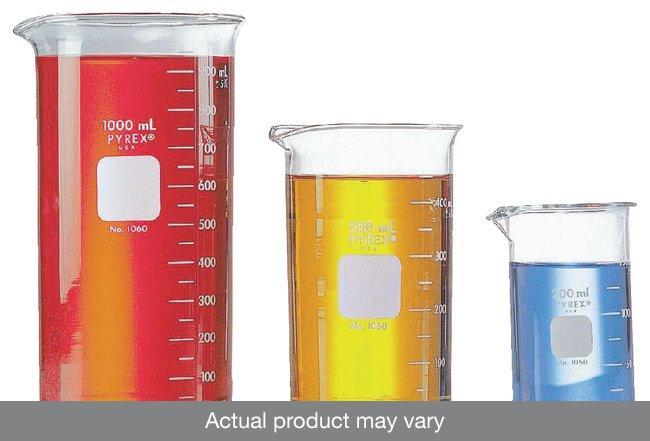 PYREX&trade; Tall-Form Berzelius Beakers with Spout, Graduated