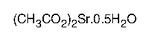 Strontium acetate hemihydrate, 98%