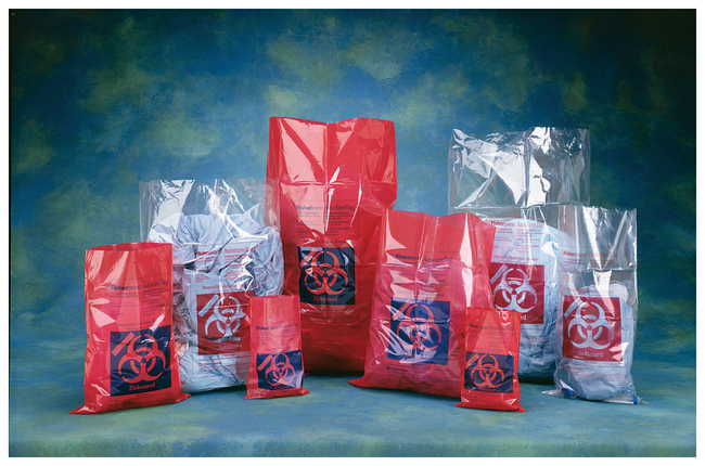 Autoclavable Waste Bags: Printed