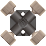 PEEK&trade; Unions, Tees and Crosses for High-Pressure HPLC Connections