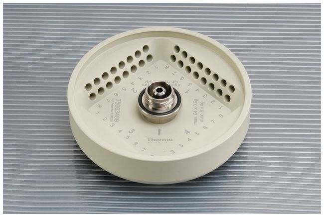 PCR 8 x 8 Rotor with Screw-On-Lid for Sorvall Legend Micro, MicroCL, Pico and Fresco Centrifuges